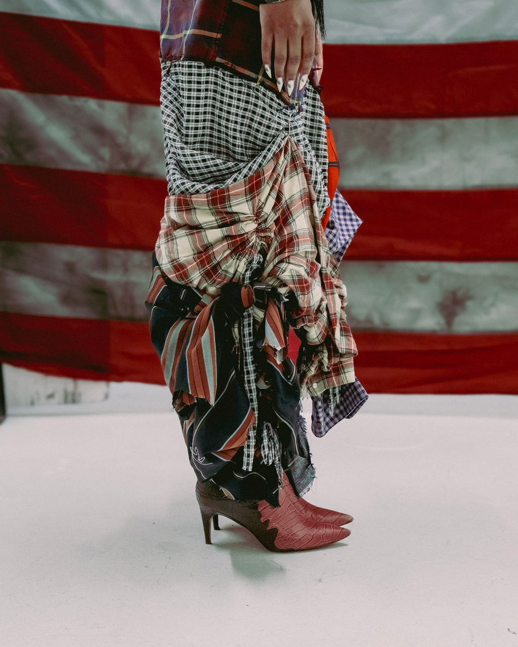 Plaid skirt